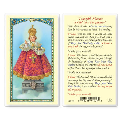 Infant of Prague -Powerful Novena of Childlike Confidence LPC