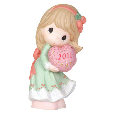 Precious Moments Dated 2011  "Love Is The Best Gift Of All" Figurine