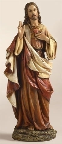 Joseph's Studio~10.5" Sacred Heart Jesus Statue