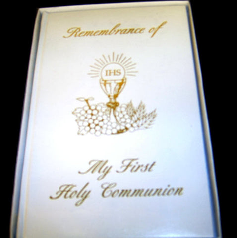 First Communion Remembrance Book