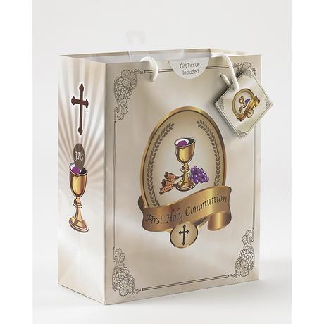 First Holy Communion Gift Bag w/ Tissue