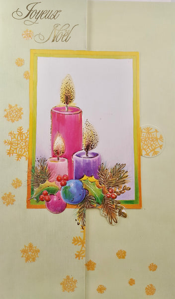 Foreign Christmas Card-French