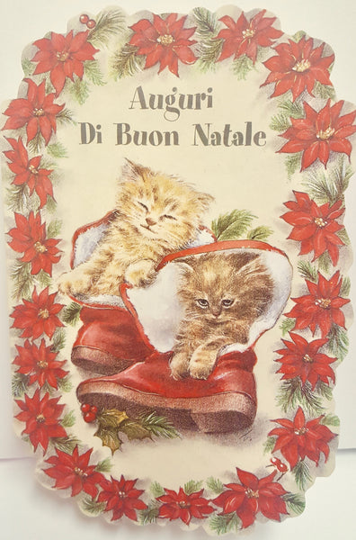Foreign Christmas Card-Italian
