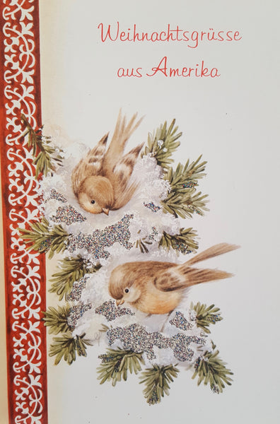 Foreign Christmas Card-German