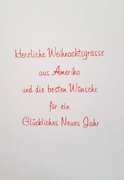 Foreign Christmas Card-German