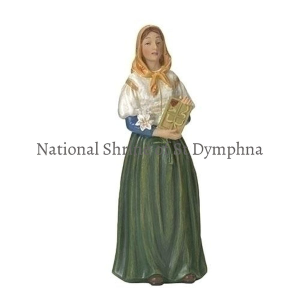 3-1/2 Resin St. Dymphna Statue Statues Pictures And Plaques