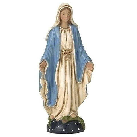 3.7" Our Lady of Grace Statue