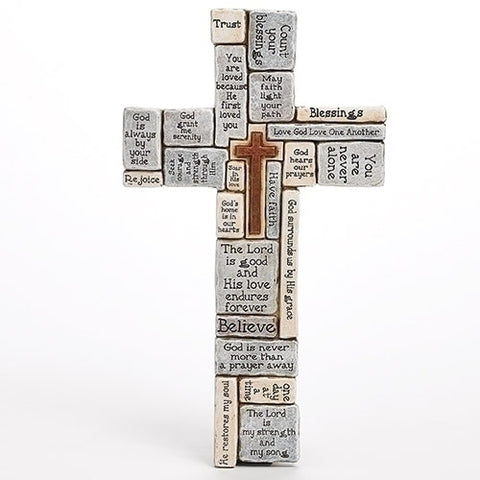 Crossword Wall Cross