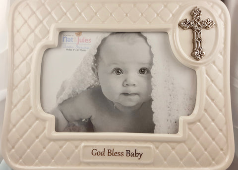 "God Bless Baby" Frame