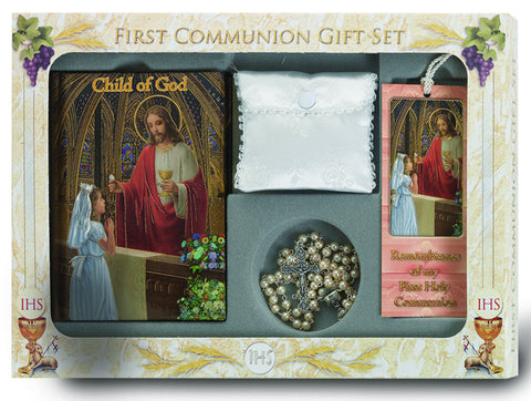 Child of God Girl's Communion Set