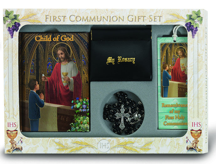 Child of God Boy's Communion Set