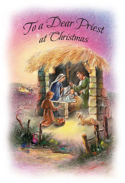 Christmas Card-Dear Priest