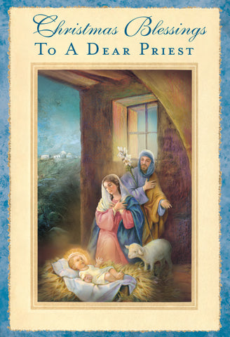 Christmas Card-To A Dear Priest