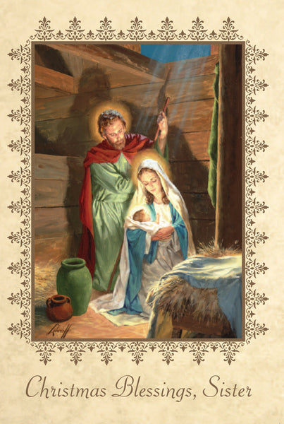 Christmas Card-Nun