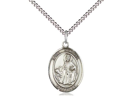 Bliss St Dymphna Medal w/Chain