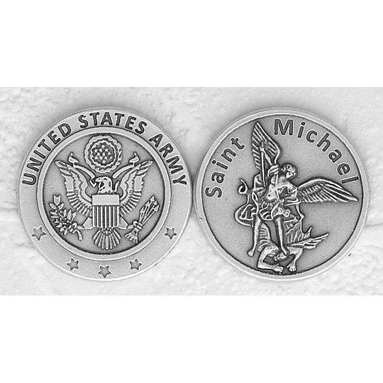St Michael/U S Army Pocket Token