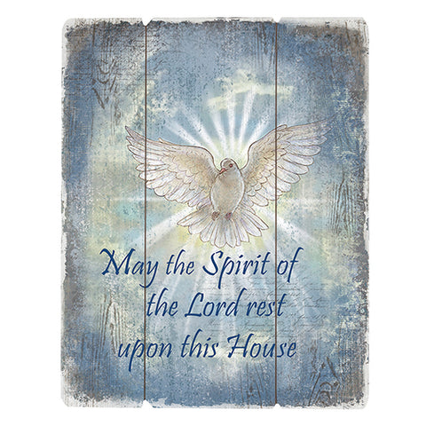 Wood Pallet Plaque-Spirit Of The Lord