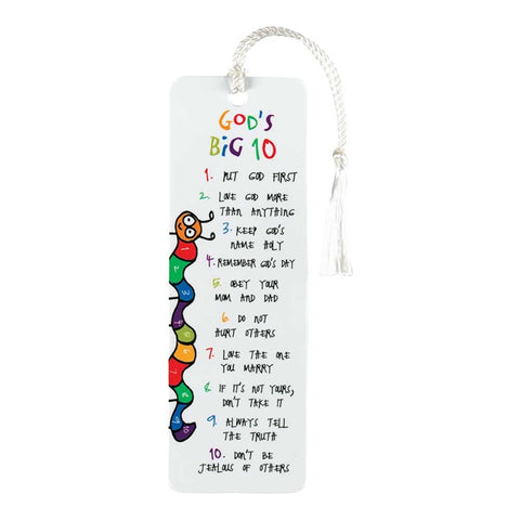 God's Big 10 Tassel Bookmark