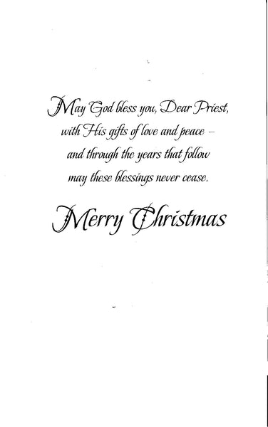 Christmas Card-Dear Priest