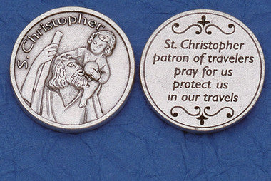 St Christopher Pocket Token