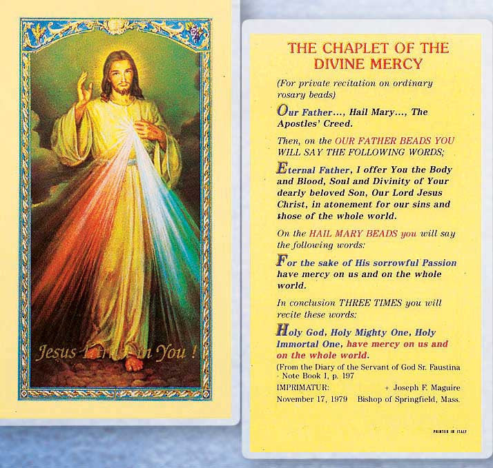 Chaplet of Divine Mercy LPC