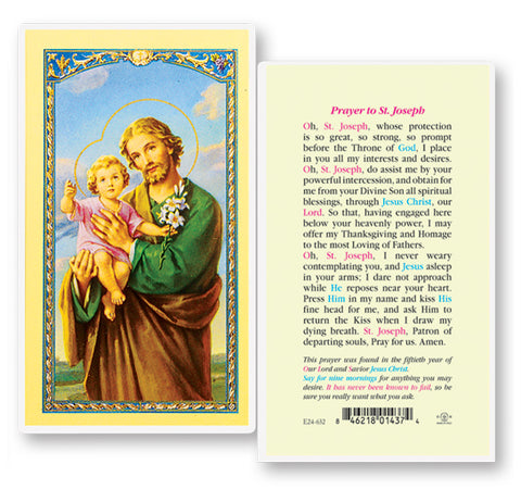 Prayer to St Joseph LPC