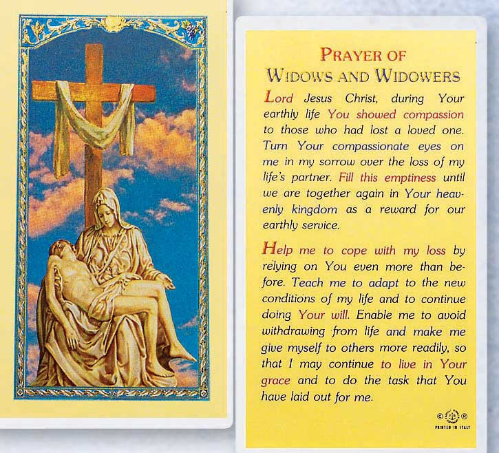 Prayer of Widows and Widowers LPC