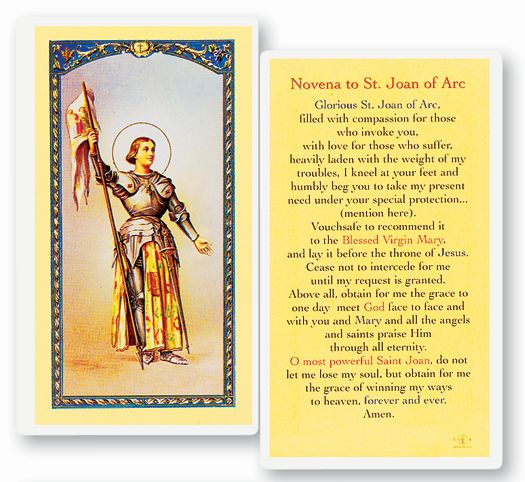 Novena to St Joan of Arc LPC