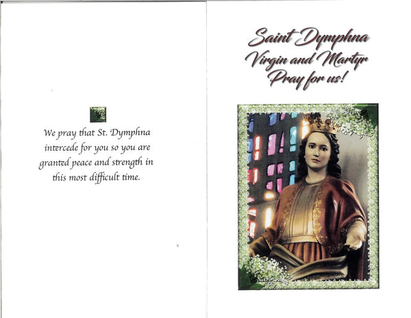 St Dymphna Greeting Cards