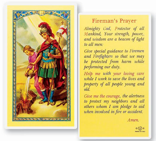 Fireman's Prayer LPC