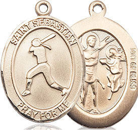 St Sebastian Softball Sports Medal GF