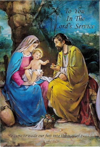 Christmas Card-Lord's Service