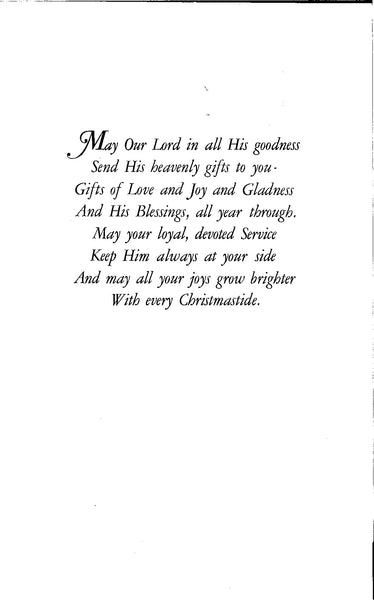 Minister Christmas Card