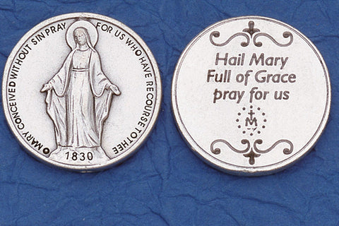 Miraculous Medal Pocket Token