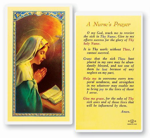 Nurse's Prayer LPC