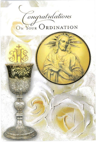 Congratulations On Your Ordination Greeting Card