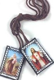 Small Cloth Brown Scapular