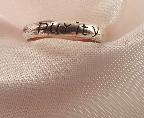 Silver Purity Ring~Size 6