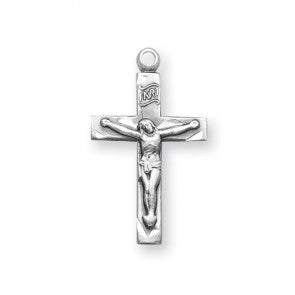Sterling Silver Narrow Basic Crucifix