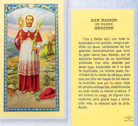 San Ramon No Nacido Oracion LPC