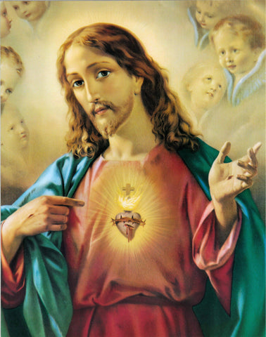 11x14 Sacred Heart of Jesus Print