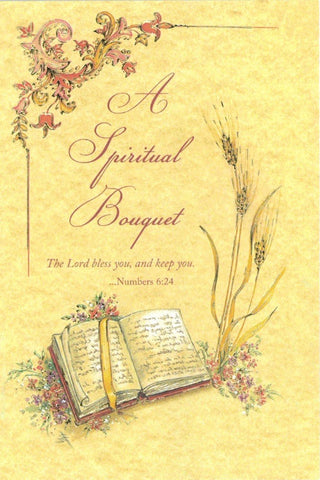 Spiritual Bouquet Card