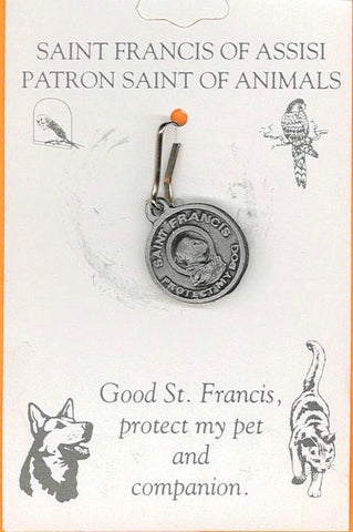 St Francis Pet Medal-Protect My Dog-Small