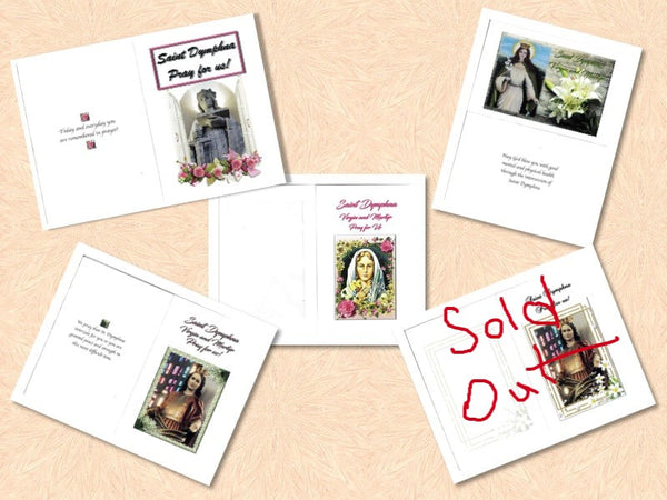 St Dymphna Greeting Cards