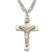 Sterling Silver Crucifix Necklace