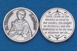 St Thomas Aquinas Pocket Token