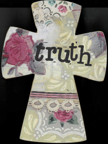 "Truth" Cross Plaque