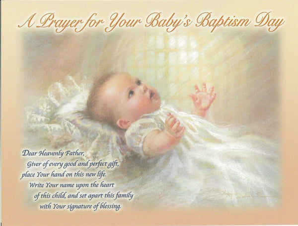 Baby Baptism Card