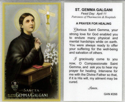 St Gemma Galgani  LPC