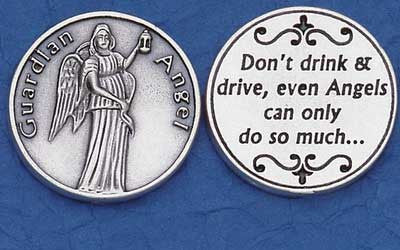 Guardian Angel "Don't Drink & Drive" Pocket Token